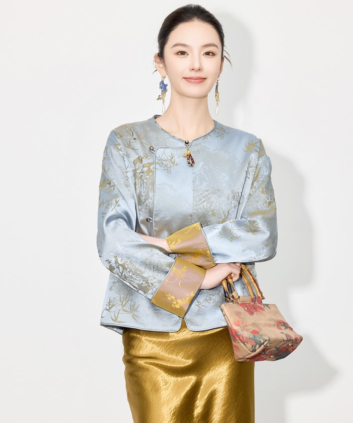 Lady Xiyan Jacquard Top Jacket