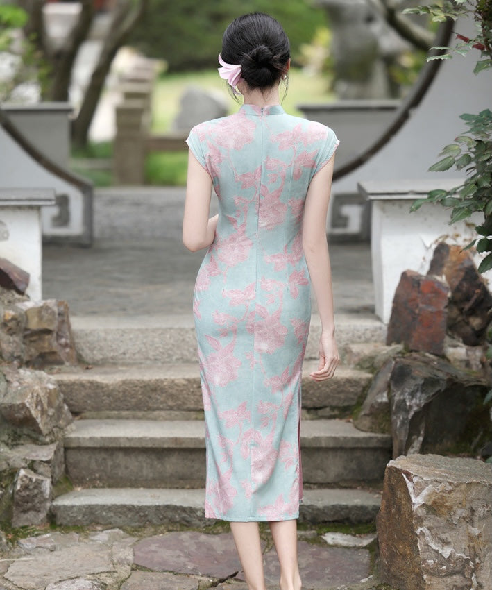 Roselle Mist Cheongsam