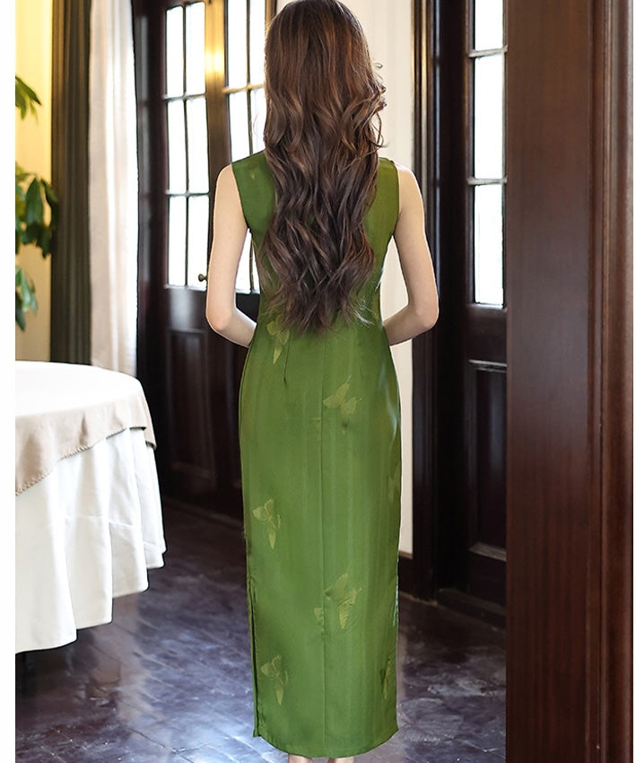Cheongsam rose bébé Misty