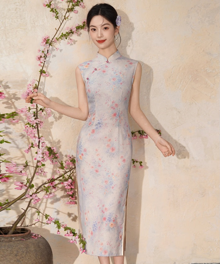 Pastel Posy Cheongsam