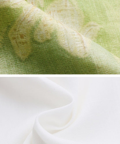 Sylva Green Cheongsam Set