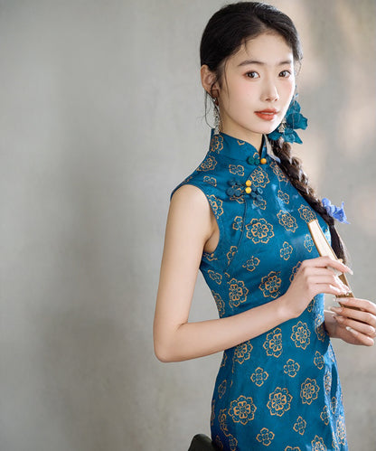 Yulan Azure Cheongsam
