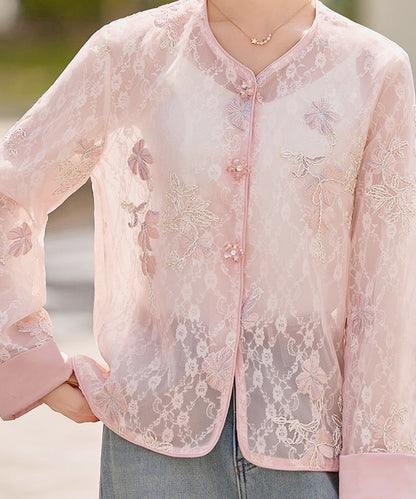 Floral Lace Cheongsam Jacket