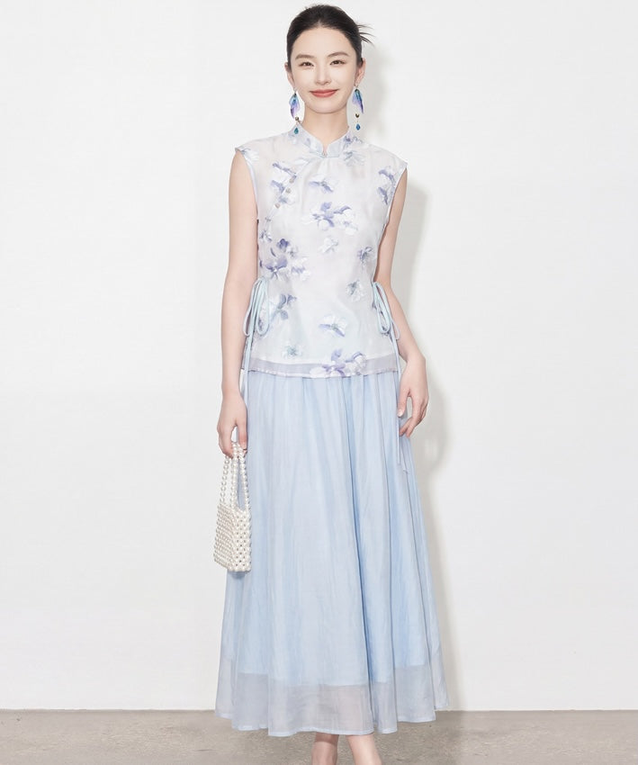 Reanna Cheongsam Top & Skirt