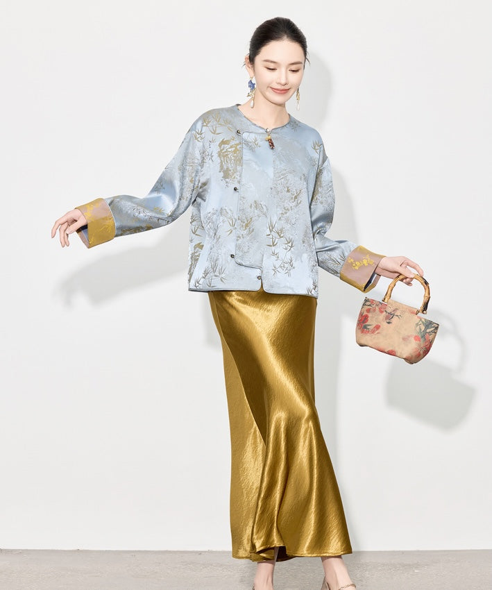 Lady Xiyan Jacquard Top Jacket