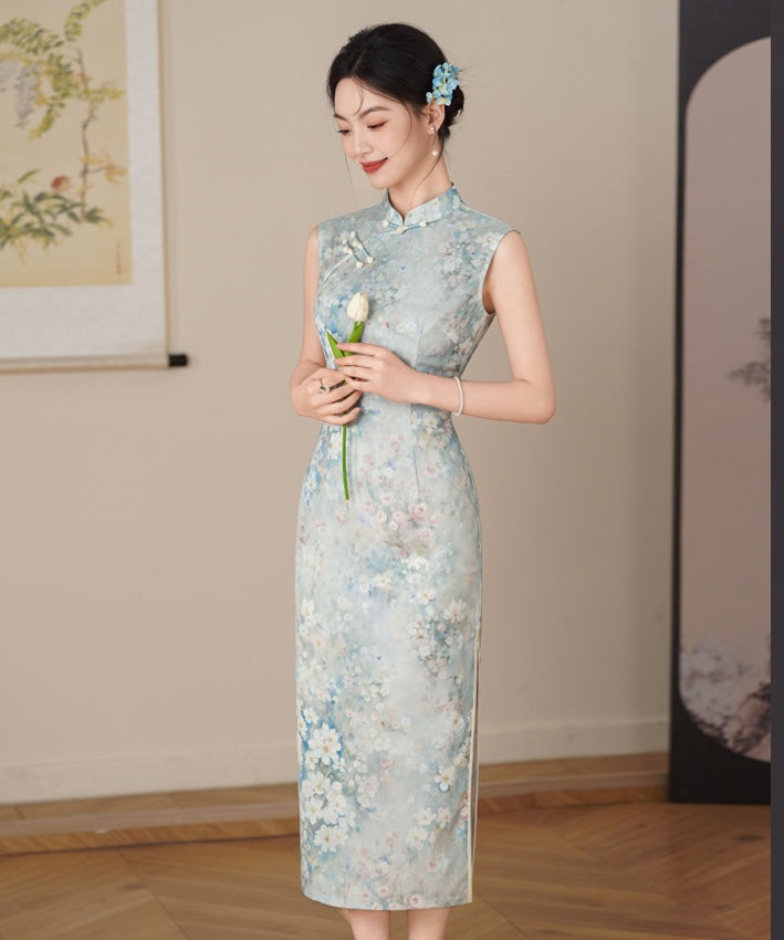 Bluebell Blossom Cheongsam
