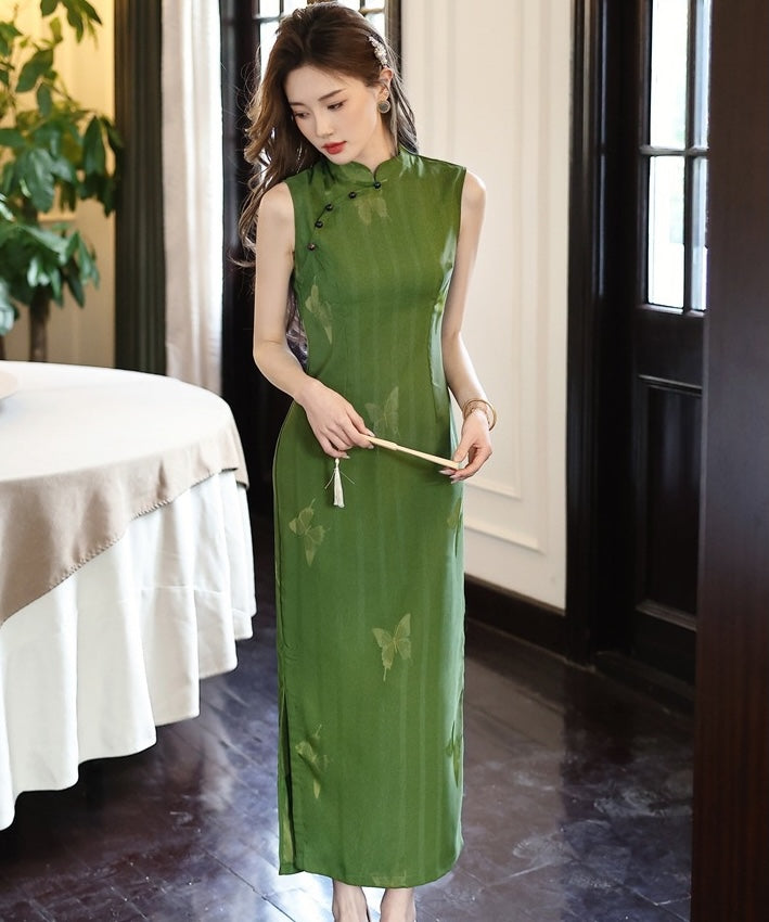 Cheongsam rose bébé Misty
