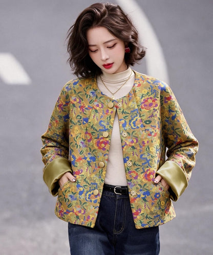 Veste-cheongsam Soft Bloom