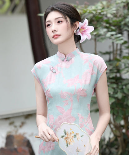 Roselle Mist Cheongsam