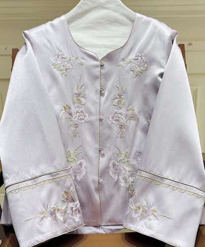 Lilac Blossom Cheongsam Jacket