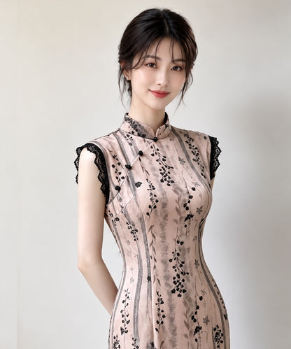 Rosewood Vine Cheongsam