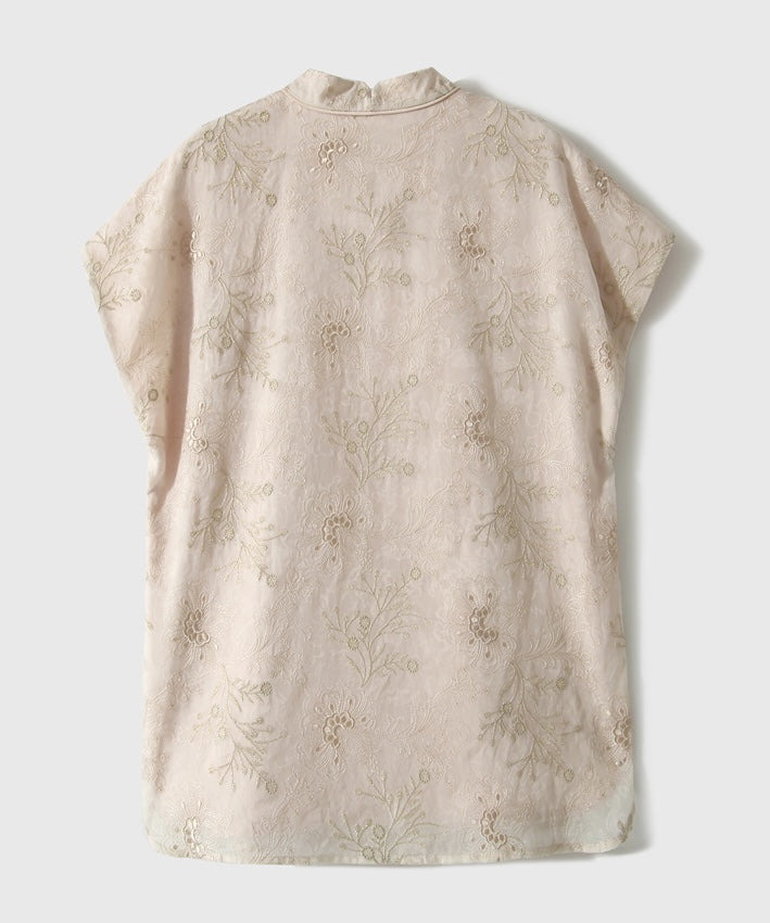 Meadow Song Silk Oriental Top