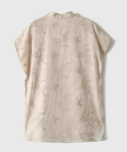 Meadow Song Silk Oriental Top