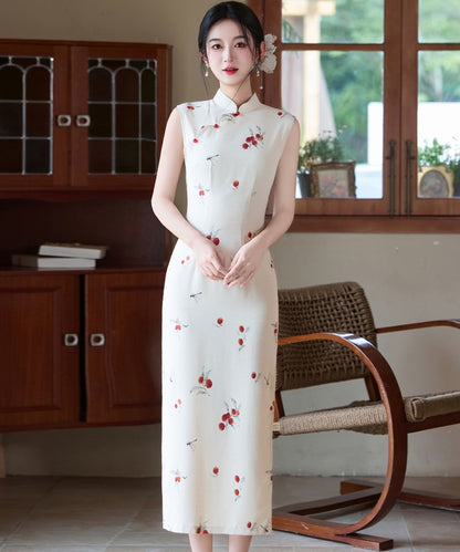 Cheongsam Peonia di Mezzanotte
