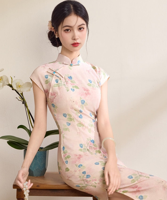 Raspberry Belle Cheongsam