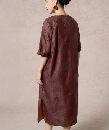Rouge Étoffe Silk Cheongsam