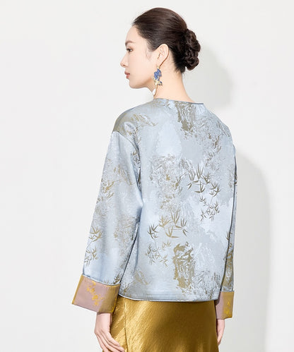 Lady Xiyan Jacquard Top Jacket