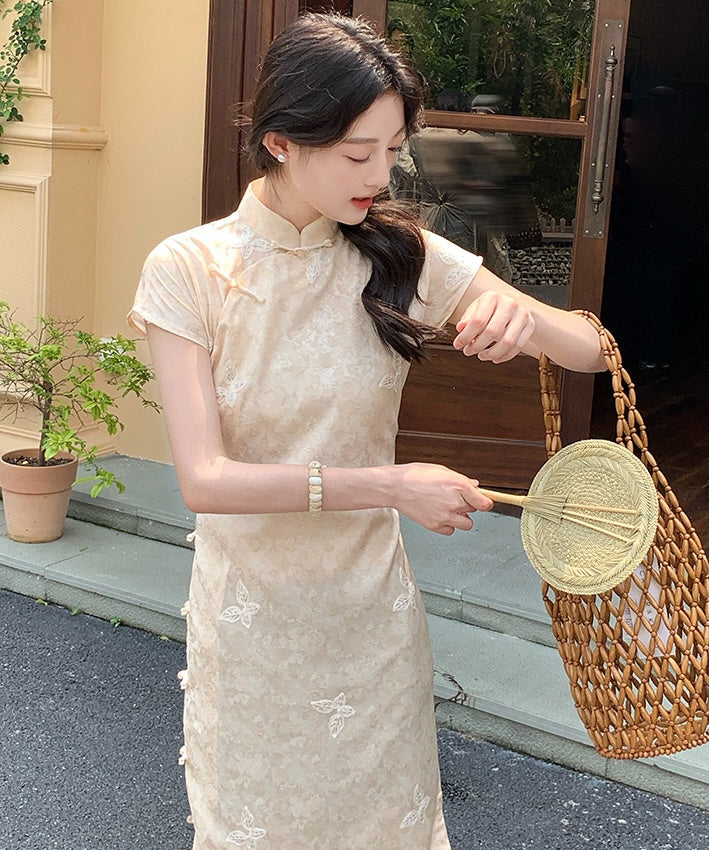 Butterfly Veil Cheongsam