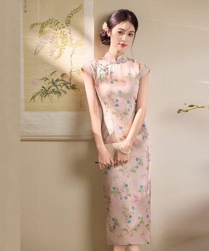 Raspberry Belle Cheongsam