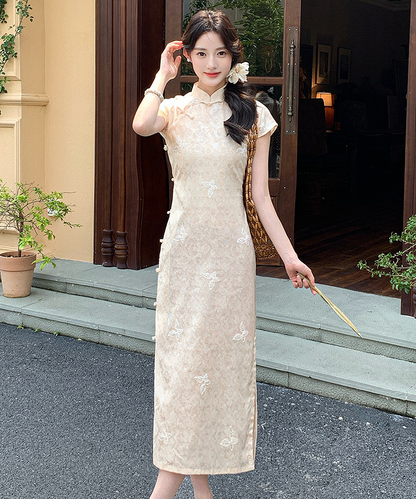 Butterfly Veil Cheongsam