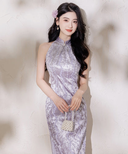 Elira Velvet Cheongsam