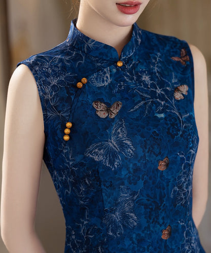 Sapphire Butterfly Cheongsam