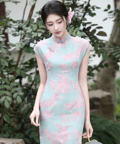 Roselle Mist Cheongsam