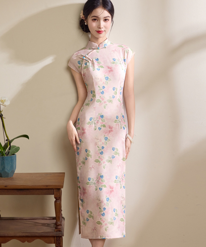 Raspberry Belle Cheongsam