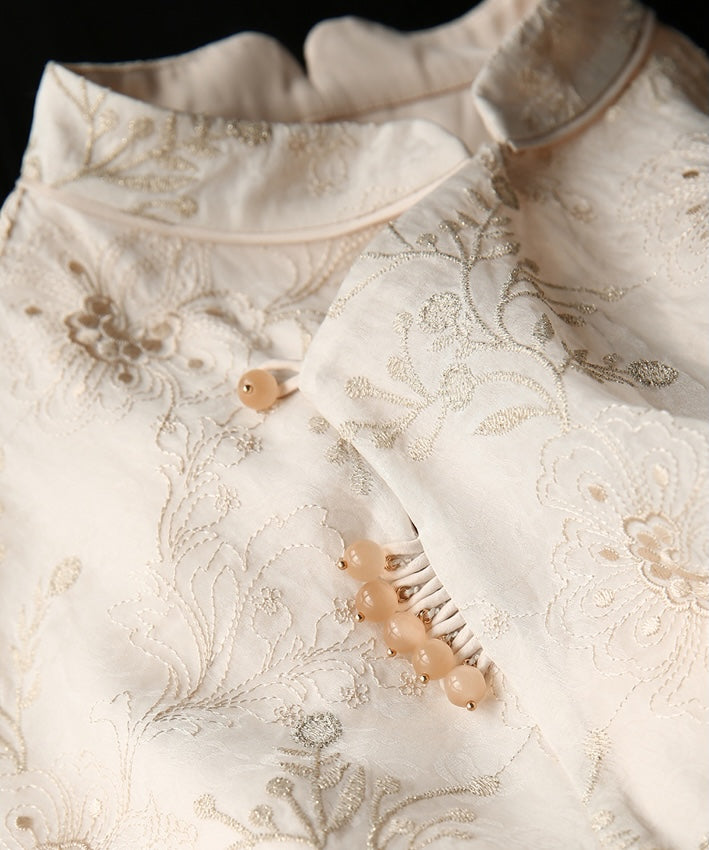 Meadow Song Silk Oriental Top