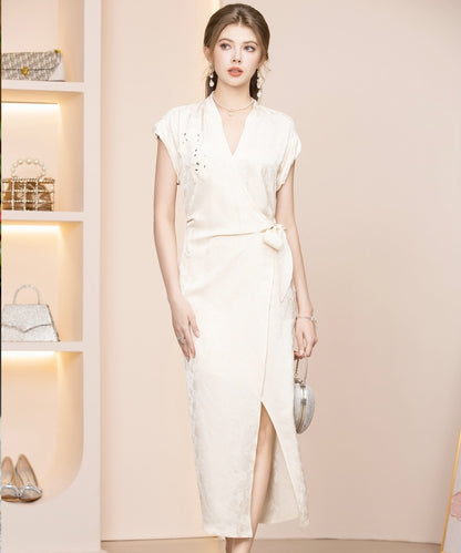 Orchid Wrap Dress