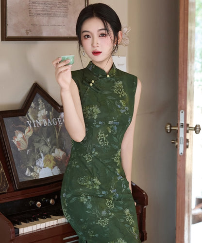 Forest Whisper Cheongsam