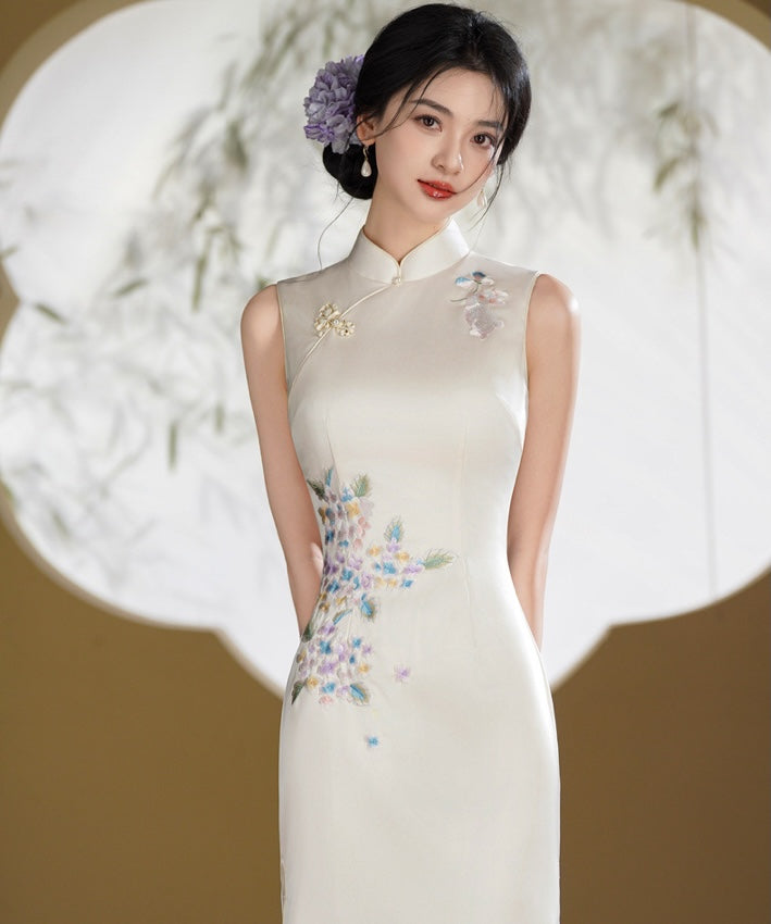 Pearl Blossom Cheongsam