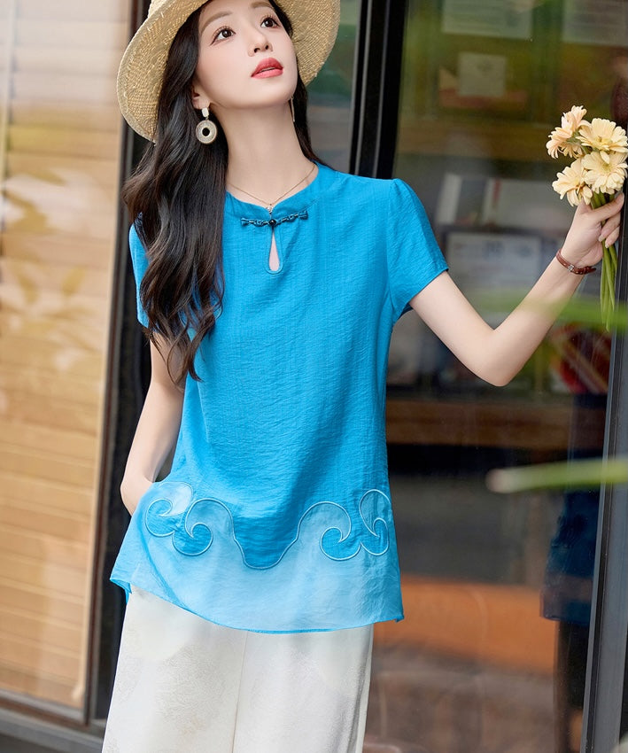 Maris Wave Cheongsam Set