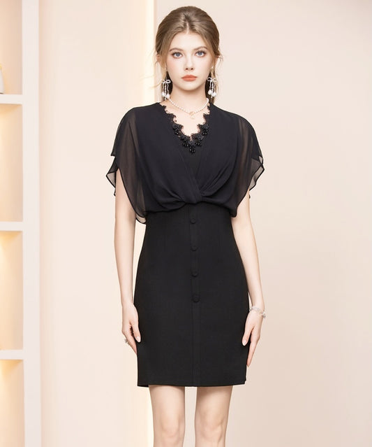 Draped Élan Dress