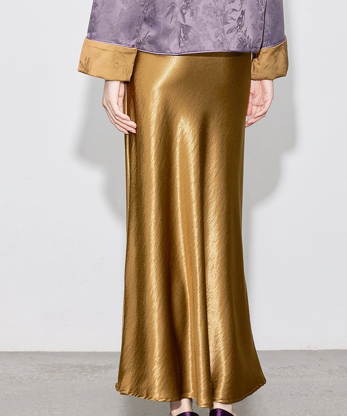 Xiyan's Matching Gold Skirt