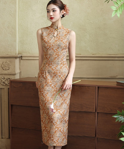 Grüner Jade-Mosaik-Cheongsam