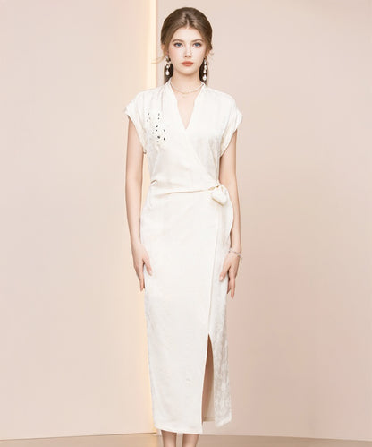 Orchid Wrap Dress