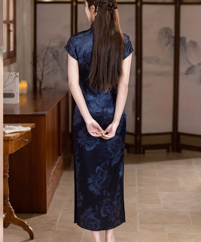 Elise Blue Cheongsam