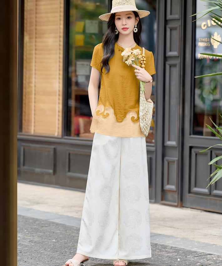 Maris Wave Cheongsam Set