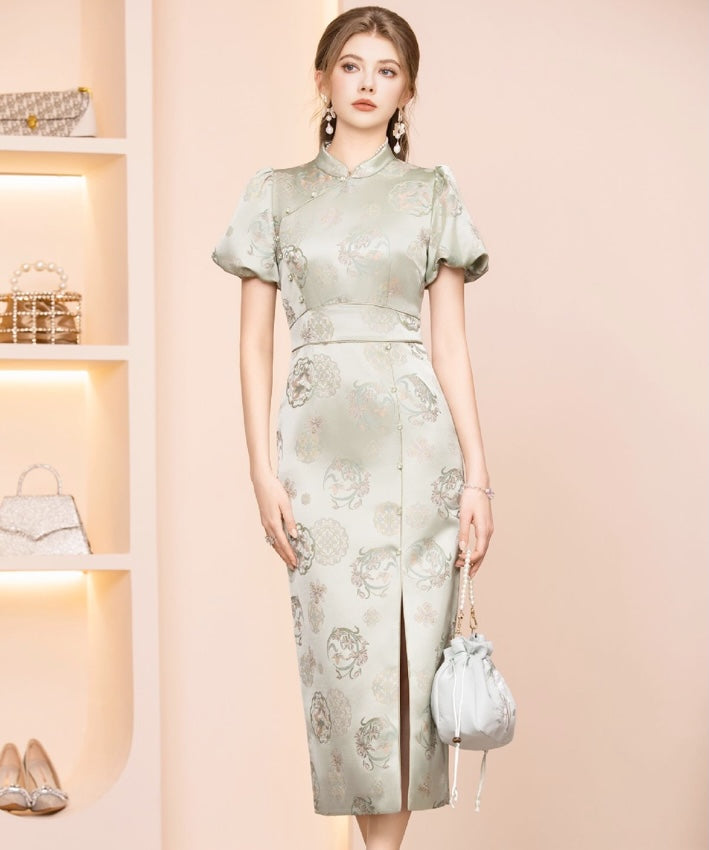 Lady Aureline Brocade Cheongsam
