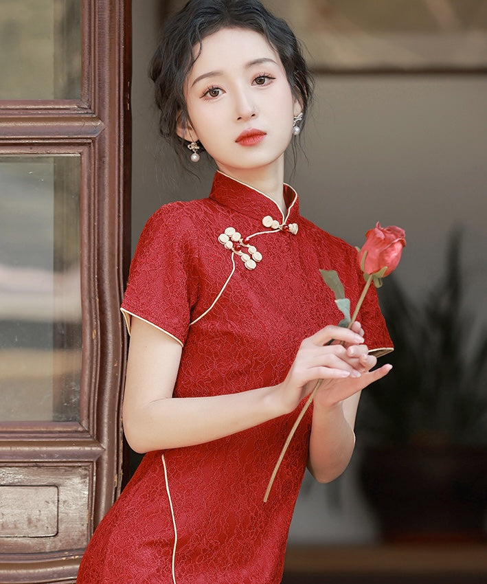 Scarlette Short Cheongsam