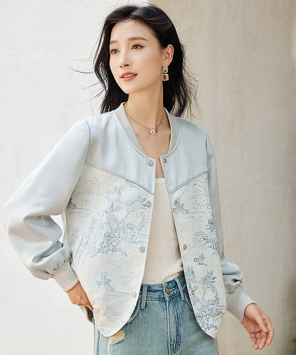 Shuya Oriental Print Jacket