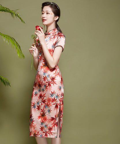 Maple Silk Cheongsam