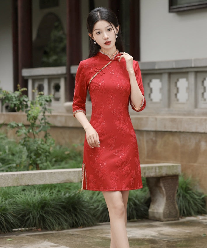 Little Red Cheongsam