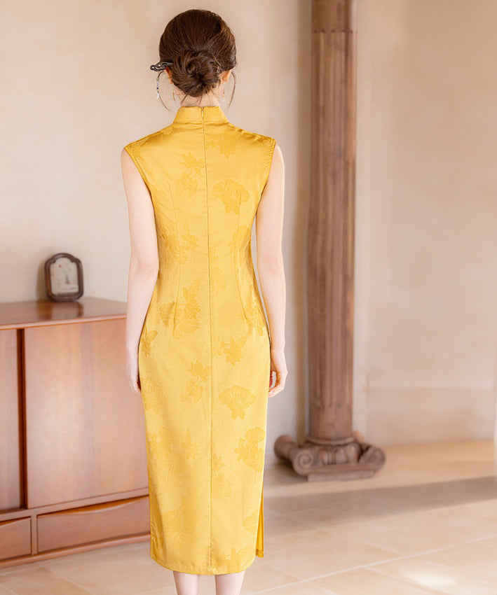 Royal Yellow Cheongsam