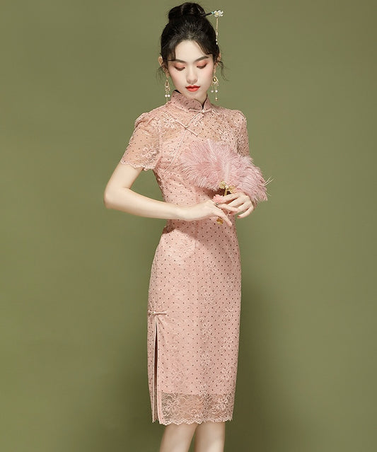 Lumin Lace Cheongsam