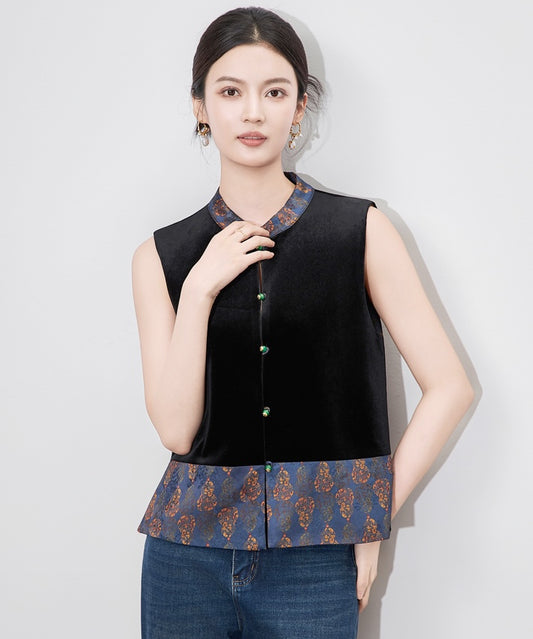 Jadie Reversable Oriental Vest Top
