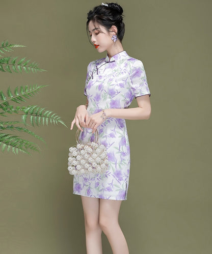 Lavender's Spring Cheongsam