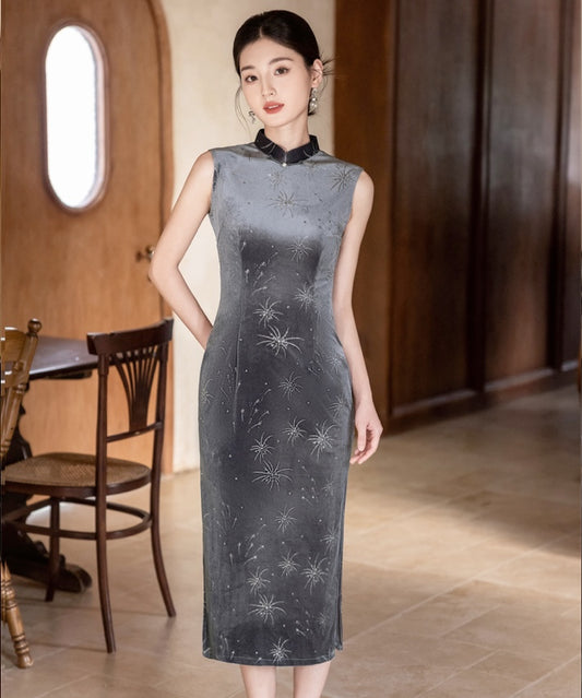 Peary Party Maxi Cheongsam