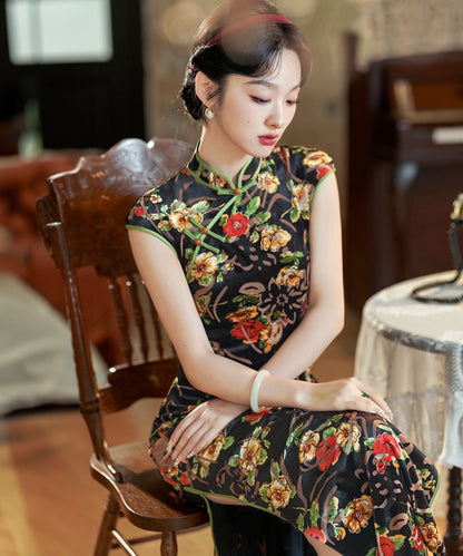 Feili Floral Cheongsam